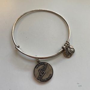 Alex and Ani Olympic Hermès Silver Bracelet